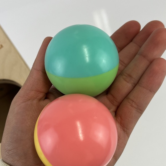 Lovevery The Babbler Slide and Seek Ball Run Drop Montessori  w/2 Balls - Picture 10 of 11